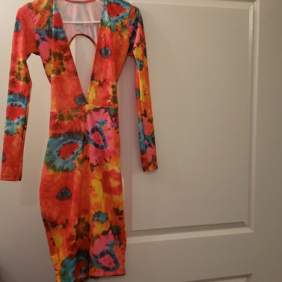 The Dollhouse factory tropical dress - Picture 3 of 5